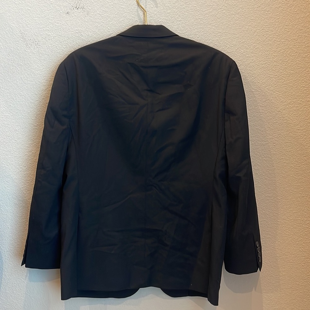 Pronto Uomo Platinum 100% Wool Suit Jacket Size 40S - Picture 7 of 9
